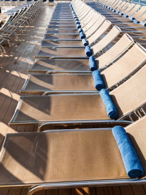 cruise liner kıç dinlenme alanı