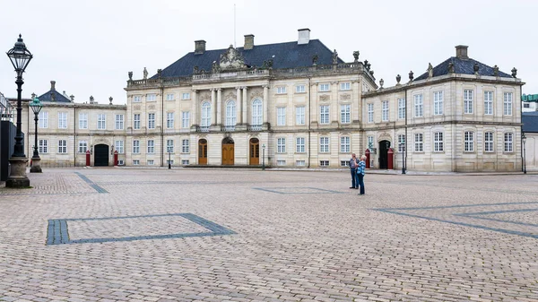 Palacio Real de Moltke en Amalienborg de Copenhague — Foto de Stock