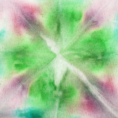 Batik soyut yıldız desenli yakın çekim