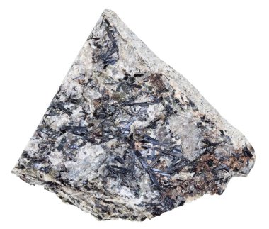 lujaurite kaya izole parçası