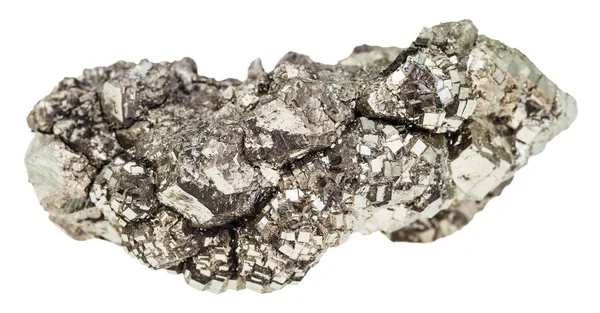 Spécimen de pierre de marcasite (pyrite de fer blanc ) — Photo