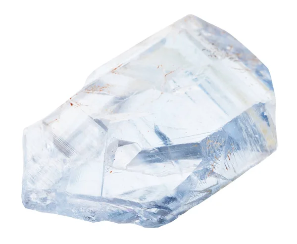 Natuurlijke Celestien kristallen geïsoleerd — Stockfoto