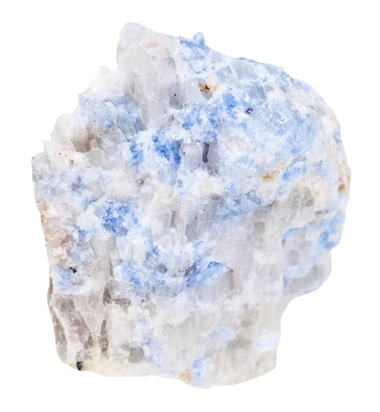 Potongan biru Wischnevite (Wisnevite) terisolasi — Stok Foto