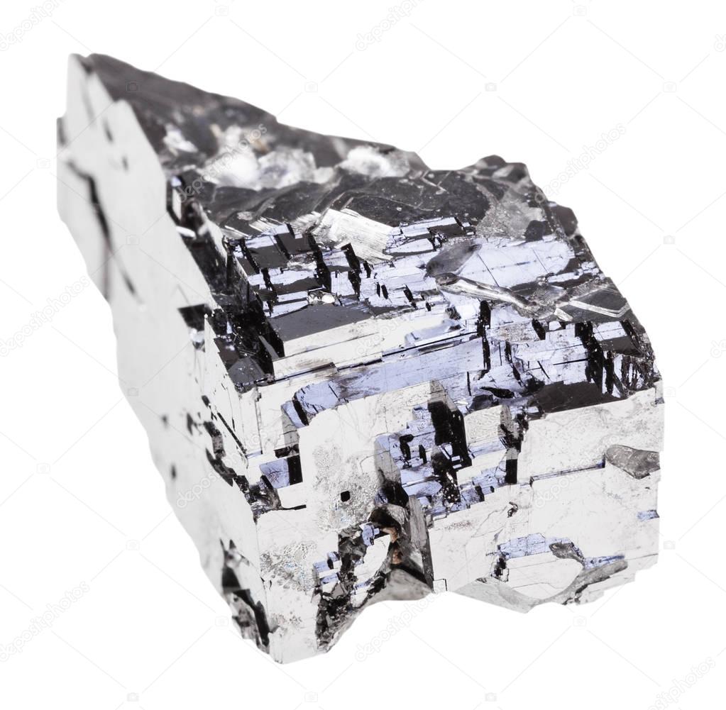 natural Galena stone isolated