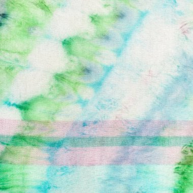 Batik desen mavi ve pembe şerit