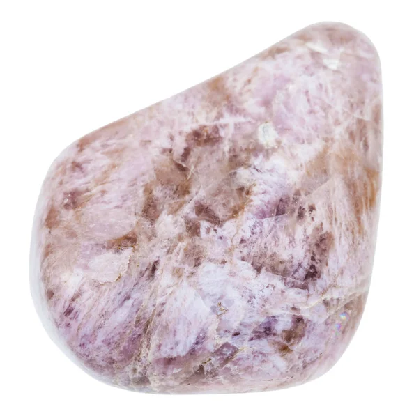 Pedra ussingite polido isolado — Fotografia de Stock