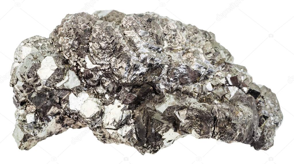 natural marcasite stone (white iron pyrite)