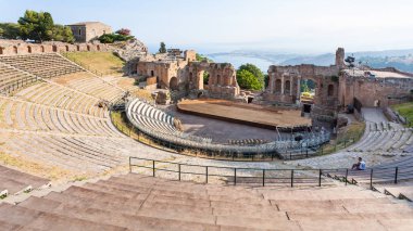 Antik Yunan tiyatro Taormina City