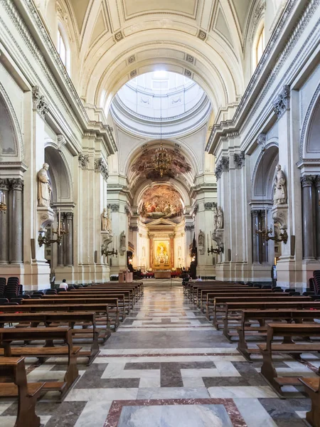 Nawy katedry w Palermo — Zdjęcie stockowe