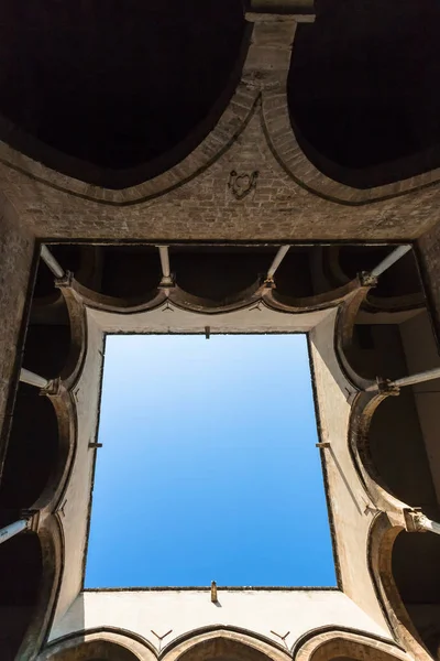 Inside of Palazzo Chiaramonte - Steri in Palermo — Stock Photo, Image