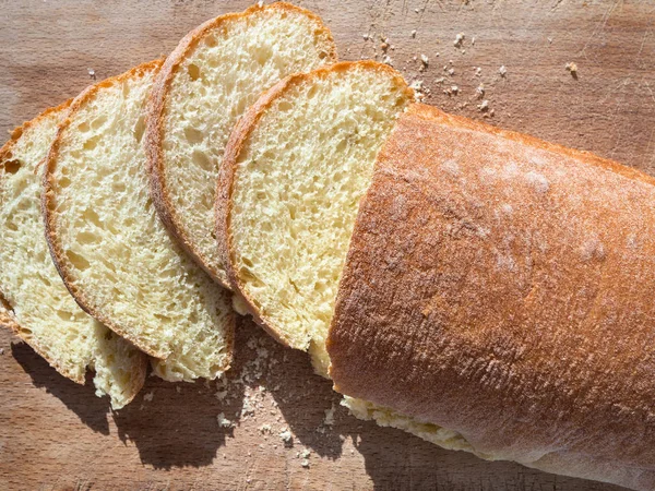 Pão siciliano local de semolina — Fotografia de Stock