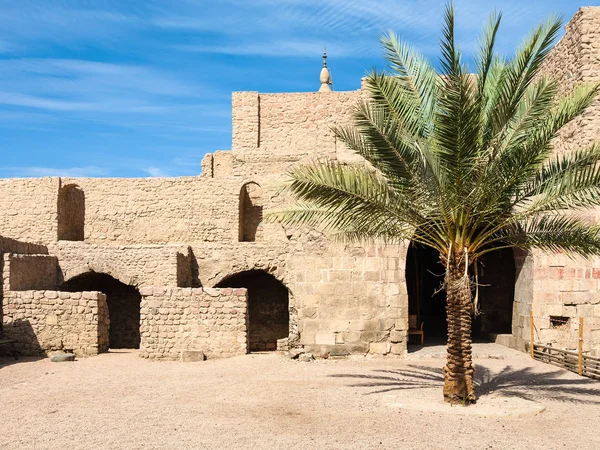 Corte del Castello di Aqaba nella stagione invernale — Foto Stock