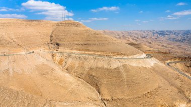 Kral'ın Otoyol dağ kışın, Jordan
