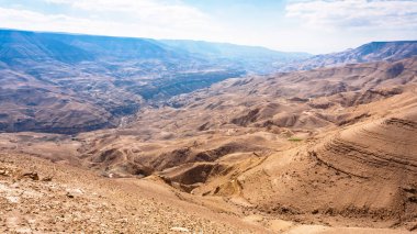 Wadi grevcilerin Vadisi nehir dağ manzarası