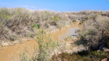 Ürdün Nehri vaftiz Site yakınındaki kutsal topraklarda