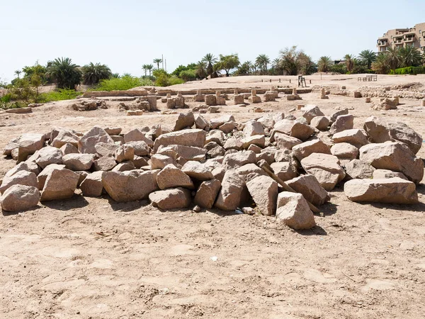 Ortaçağ İslam kenti Ayla Akabe şehir kalıntıları — Stok fotoğraf