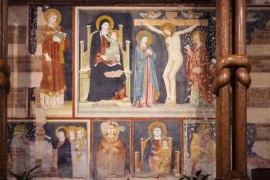 Basilica di San Zeno Verona içinde duvar boyama