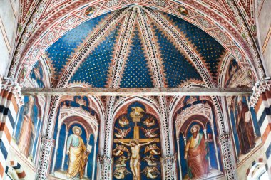 freskler Basilica di San Zeno Verona şehir içinde