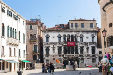 Palazzo Malipiero tarihinde Rio de Santa Maria Formosa