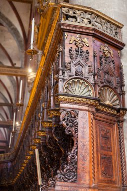 Kilise santa maria gloriosa dei frari sandalyeler