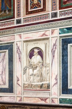Padova Scrovegni Chapel dekore edilmiş duvar