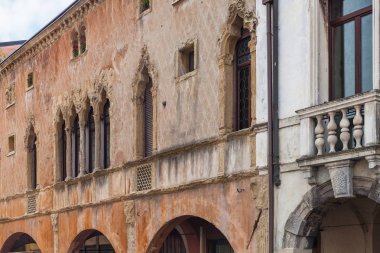 Via Roma Padua yılında Ortaçağ ev