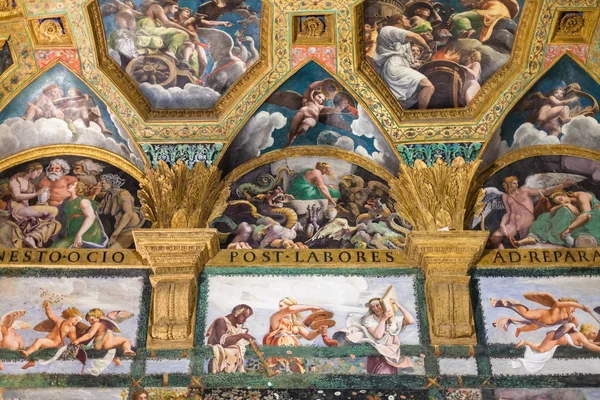 Dekor des Palazzo del Te in Mantua — Stockfoto