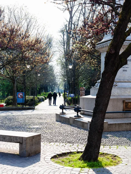 Puerta del parque urbano público Giardini dell 'Arena — Foto de Stock