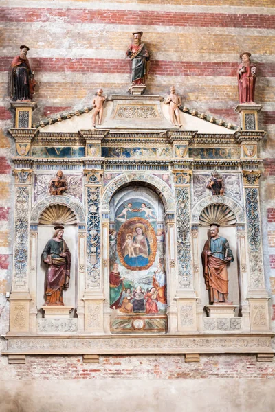 Indoor of Church of the Eremitani in Padua — Stock Photo, Image