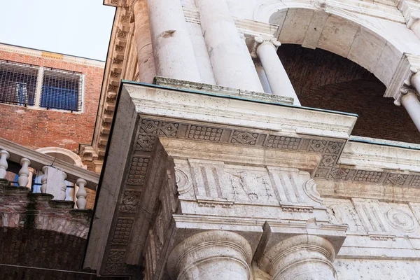 Wystrój z loggią Basilica Palladiana w mieście Vicenza — Zdjęcie stockowe