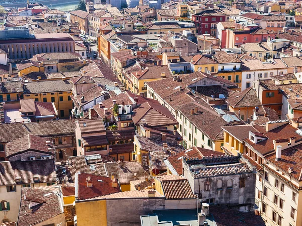 Über der Ansicht von Verona Stadtbild — Stockfoto