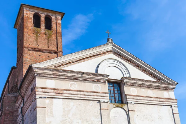 Chiesa di San Sebastiano Mantua Kulesi ile — Stok fotoğraf