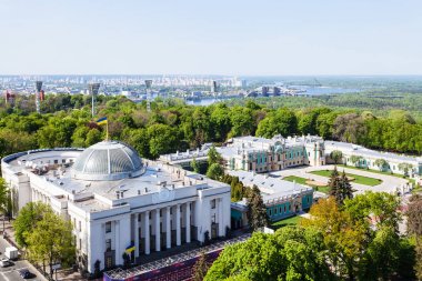 Kiev kenti bahar yukarıda