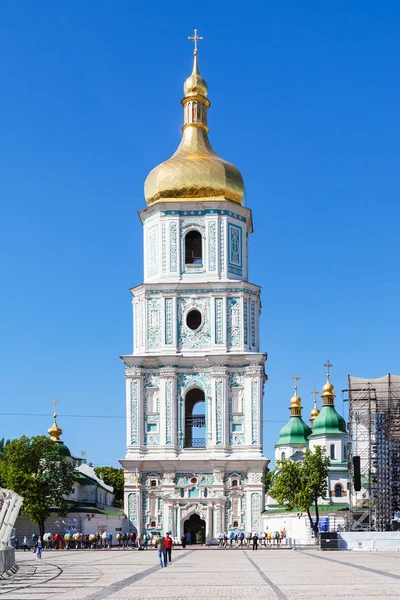 View of belltower of Saint Sophia Cathedral — Stock Photo, Image