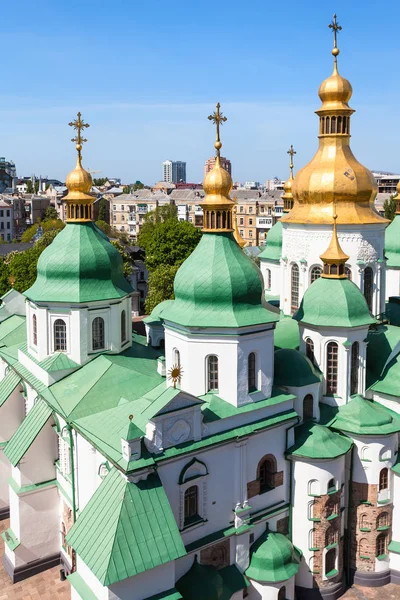 Above view of edifice of Saint Sophia Cathedral — Stock Photo, Image