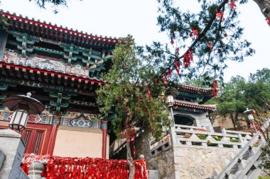 Doğu Tepesi'nde Xiangshan tapınağın yapı