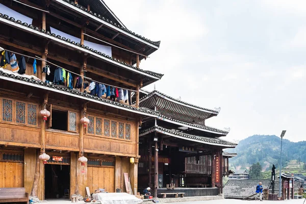 Casa de huéspedes en el centro de encargo popular de Chengyang —  Fotos de Stock