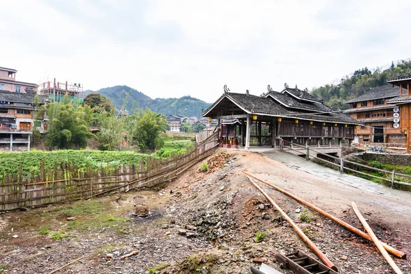 Landweg Chengyang Wind en regen Bridge — Stockfoto