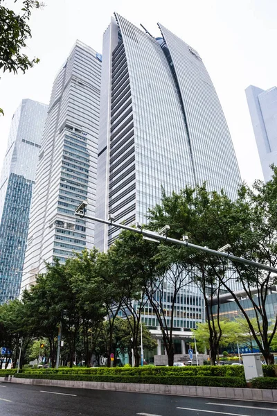 Modern buildings in Zhujiang New Town of Guangzhou — Stock Photo, Image