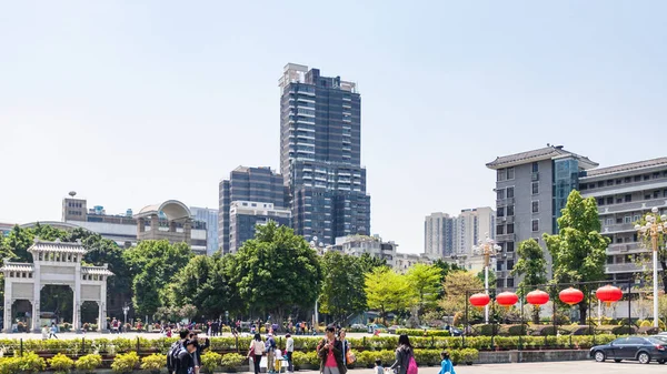 Chen klan fäderneärvda Hall Square i Guangzhou — Stockfoto