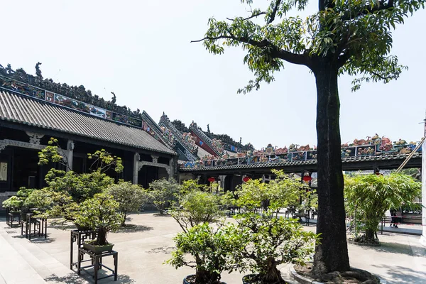 Courtyard of Guangdong Folk Art Museum — Stock Photo, Image