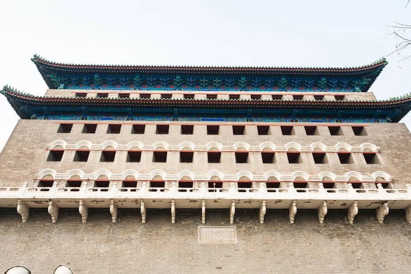 Ścianie wieży strzałka (Jian Lou, Jianlou) w Pekinie — Zdjęcie stockowe