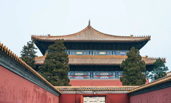 Wejście do Cesarski Rodowy Rozciągacz w Pekinie — Zdjęcie stockowe