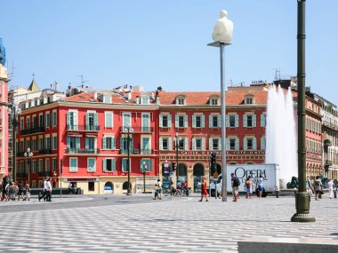 Kare Place Massena güzel şehirde insanlar