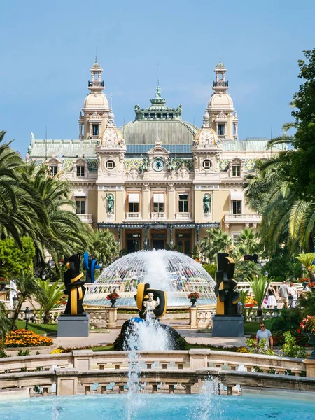 Weergave van Casino de Monte-Carlo in Monaco Stad — Stockfoto