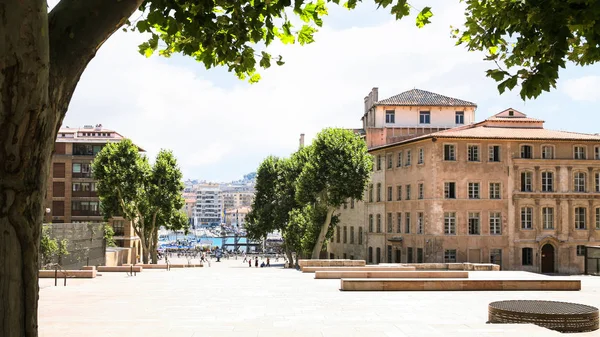 Rue de la Mairie in Marseilles city — Stockfoto