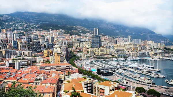 Vista de en la ciudad de Mónaco en el día de verano —  Fotos de Stock