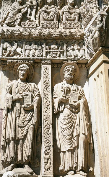 Decoración mural de Iglesia de San Trofeo en Arles —  Fotos de Stock