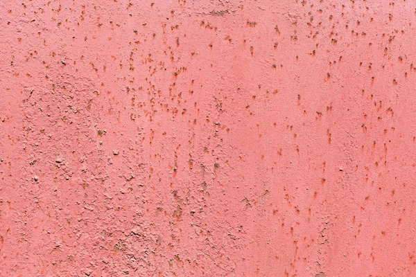 红色油漆生锈的金属板 — 图库照片