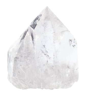 doğal kuvars rock-kristal izole